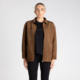 Faux Suede Jacket by Two-T's