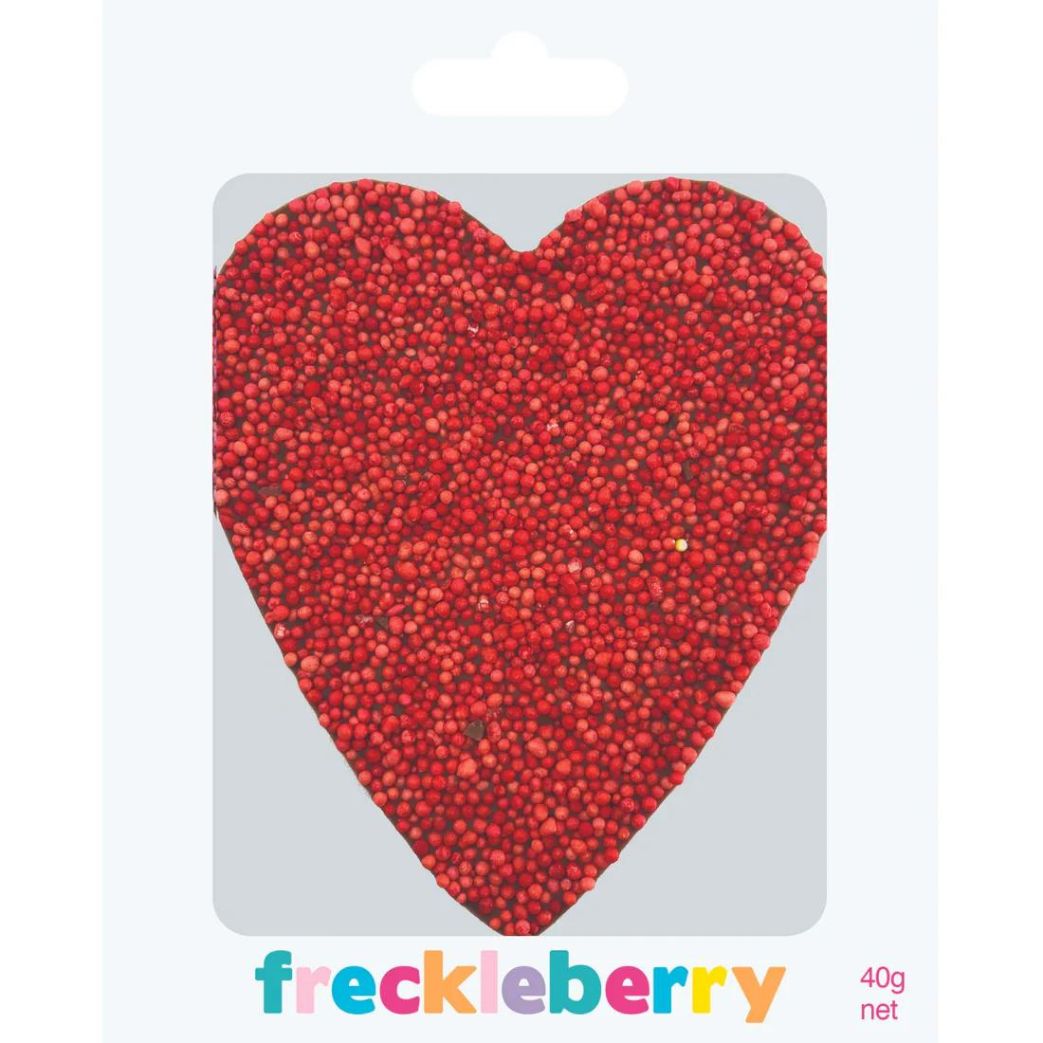 Valentines Red Freckle Heart - Valentines