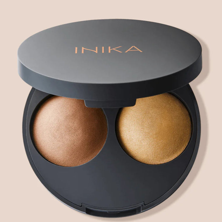 Baked Contour Duo by Inika Organic- Almond