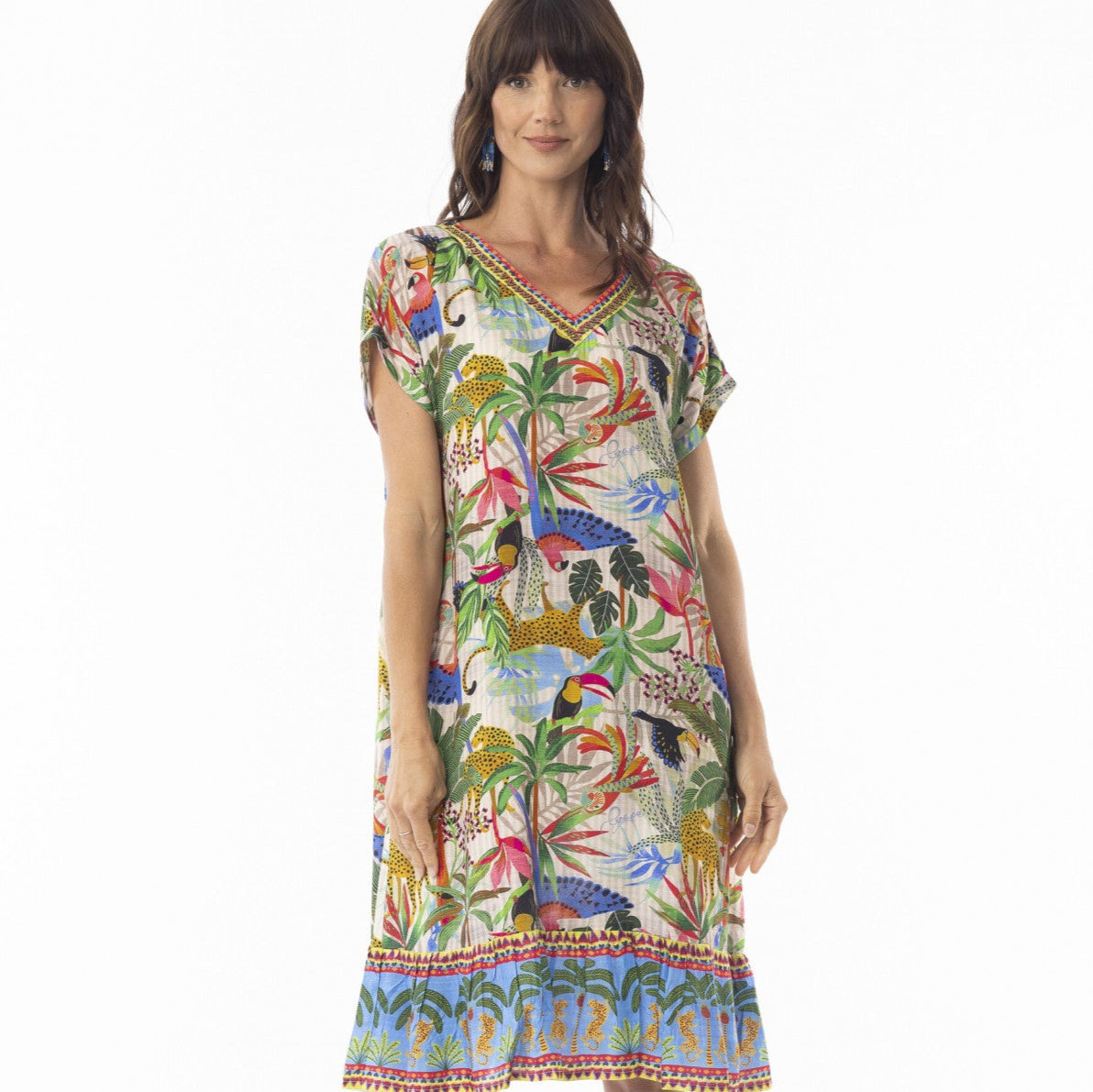 Dani Driss Short Sleeve Frill by Orientique