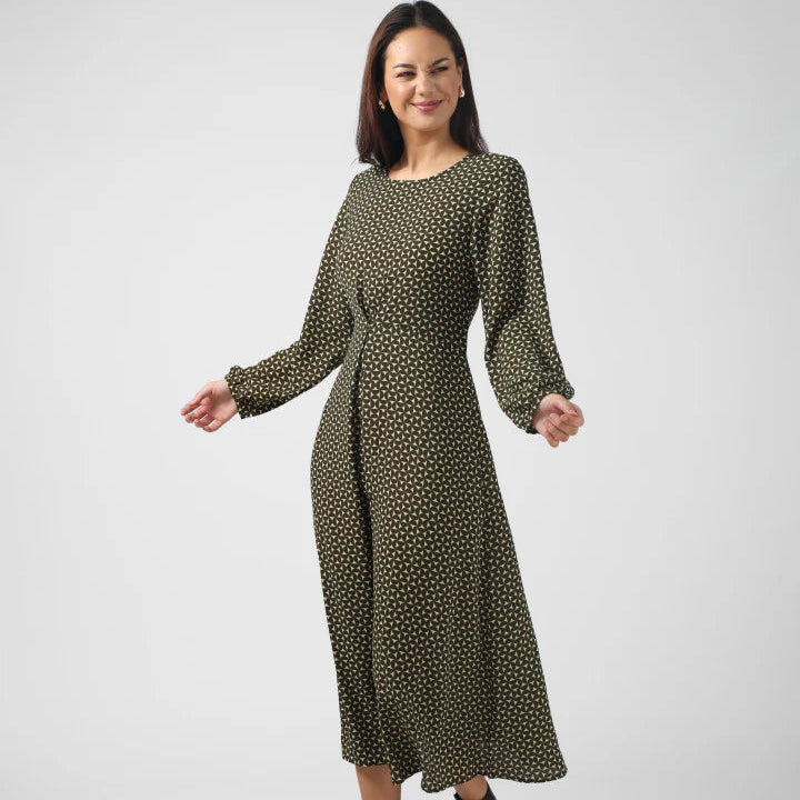 Sahra by Stella + Gemma - Olive and Black