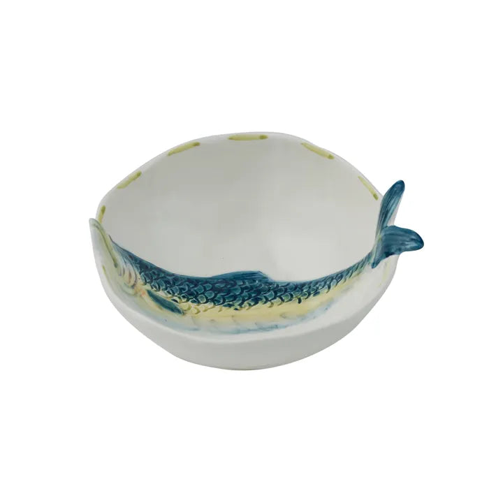 Azur Round Ceramic Bowl 13.5x12.5x5.5cm by Coast to Coast