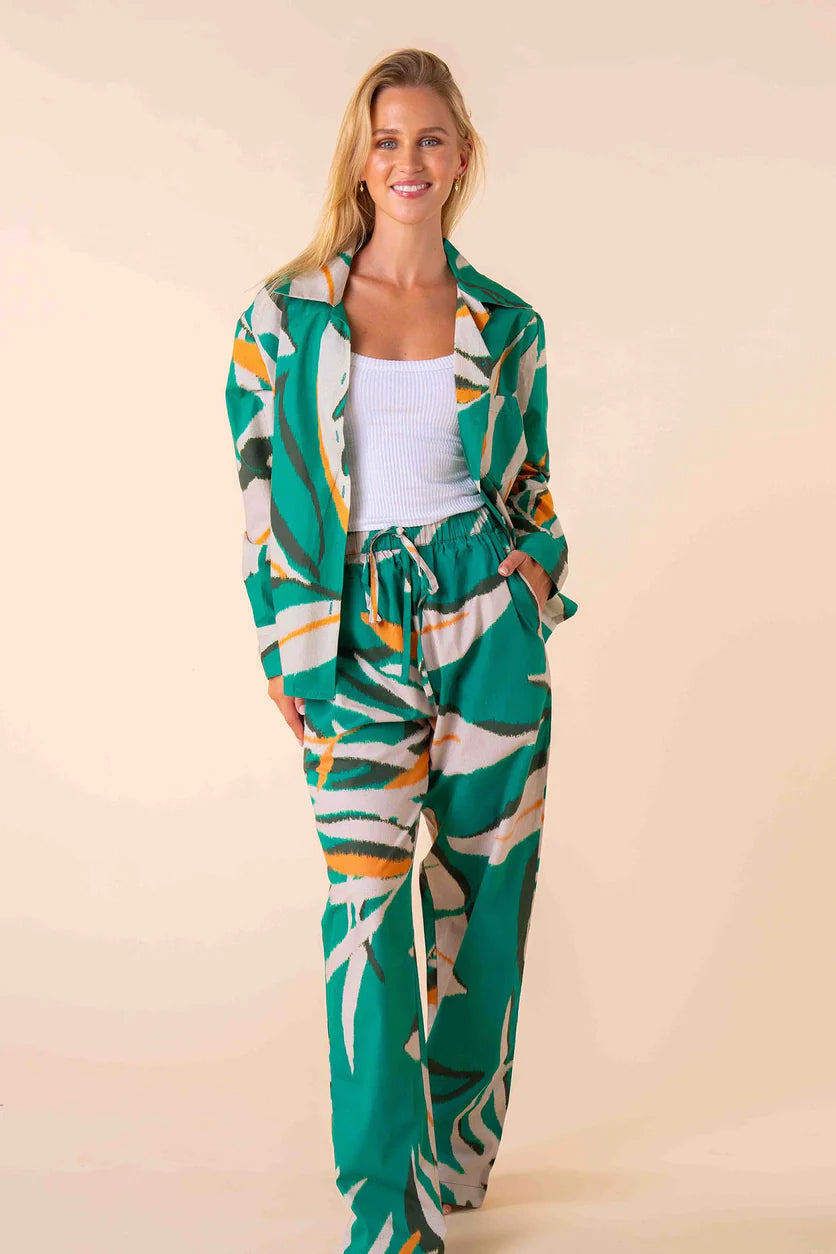 Long Sleeve Pyjama Set by Kas - Ayana