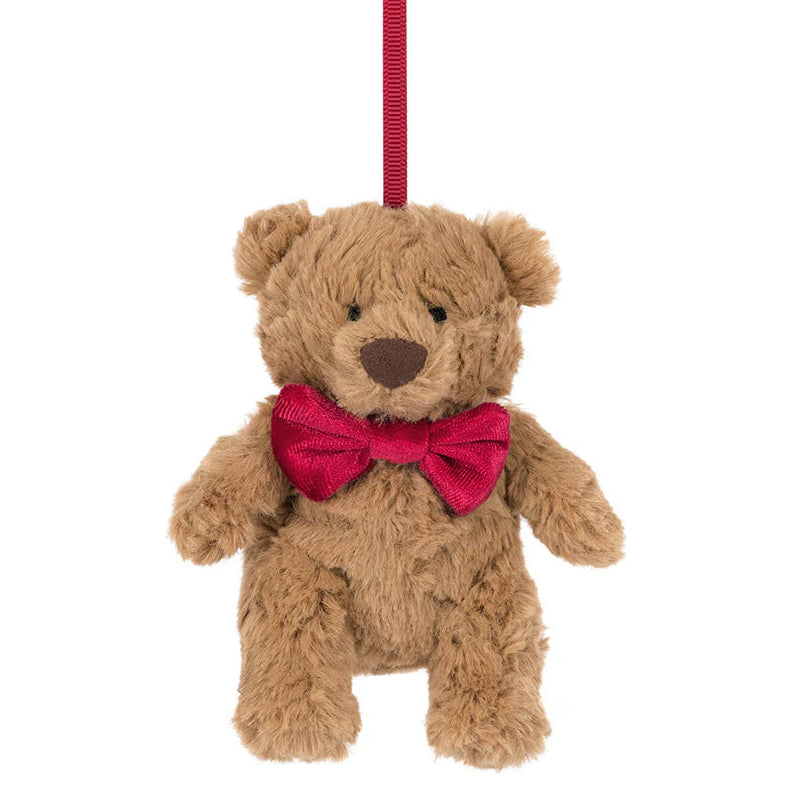 Bartholomew Bear Christmas Decoration by Jellycat