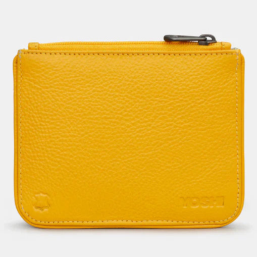 Bee Hive Zip Top Leather Purse by Yoshi