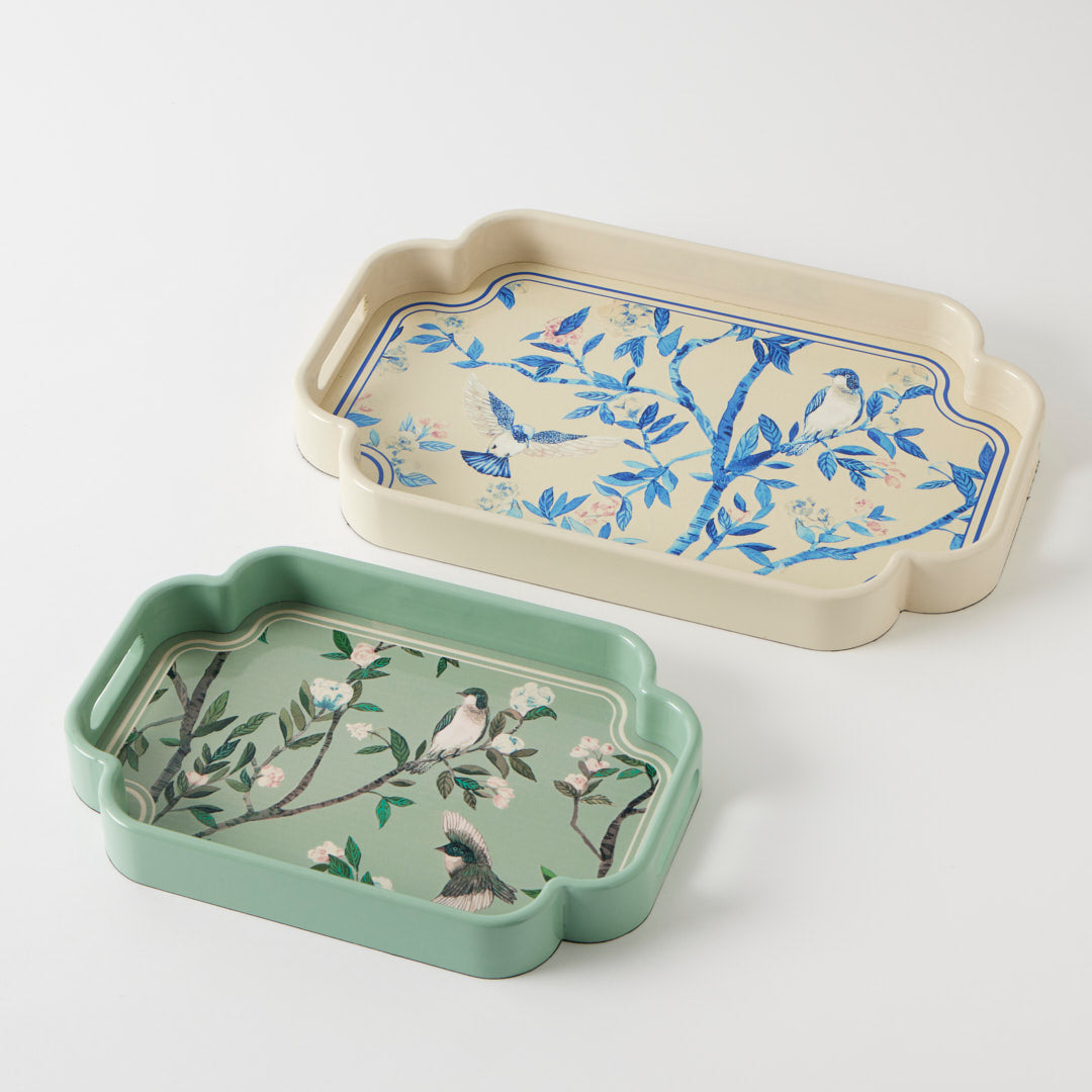 Songbird Trays Set of 2 by Pilbeam