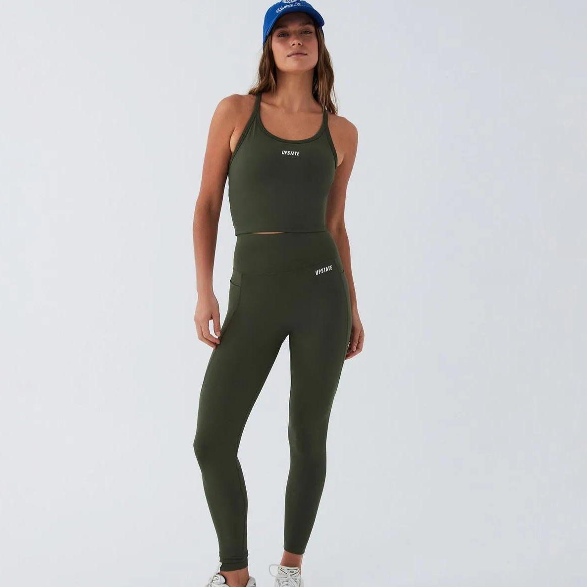 7/8 Butter Pocket Tight by Upstate Sport - Moss