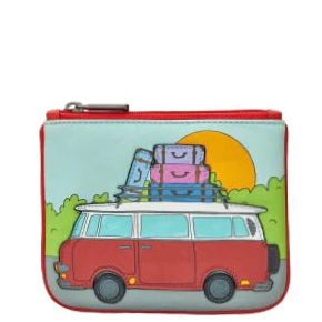 Happy Camping Zip Top Purse by Yoshi