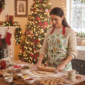 Ulster Weavers Christmas Cats Apron Multi-Coloured by Isalbi
