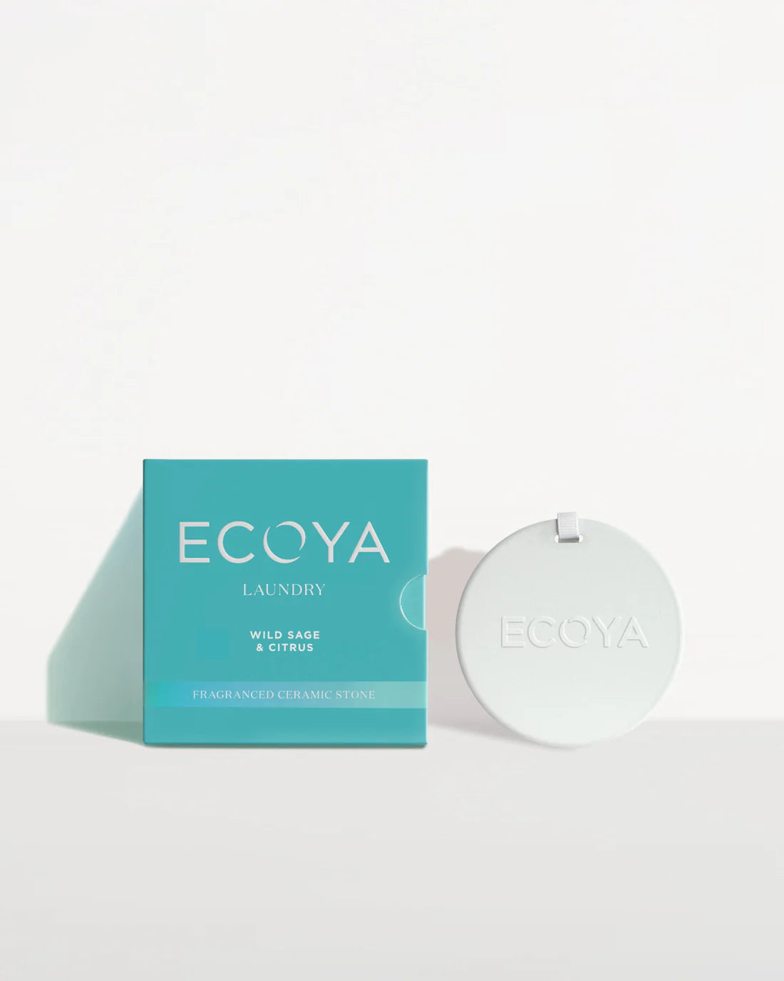 Laundry Ceramic Stone by Ecoya- Wild Sage & Citrus