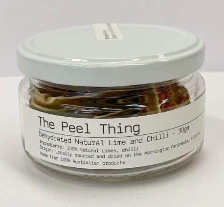 Natural Dehydrated Lime Infused with Chilli - 30gms by The Peel Thing