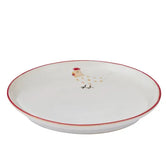 Charlie Chook Ceramic Plate 18cm Ivory by Coast to Coast
