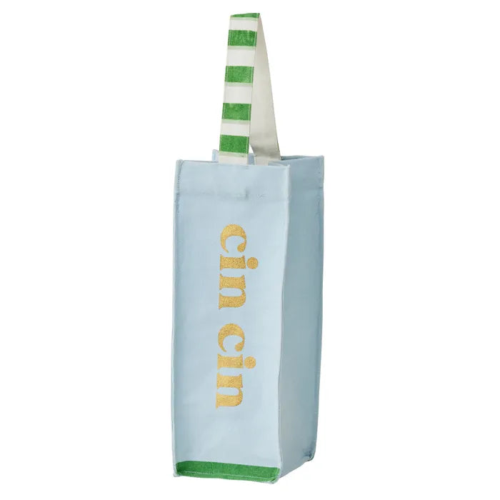 Cin Cin Cotton Bottle Bag 10x10x32cm