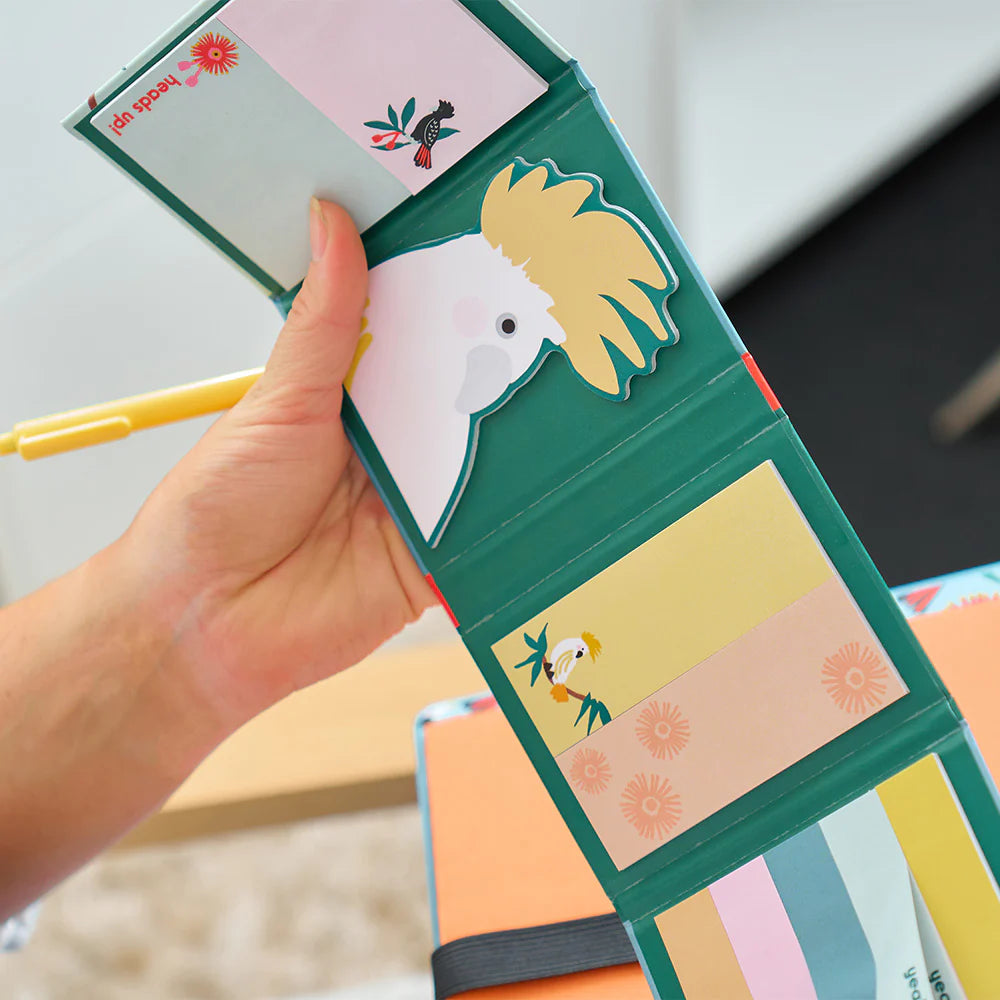 G'Day Cockie sticky note set by Annabel Trends