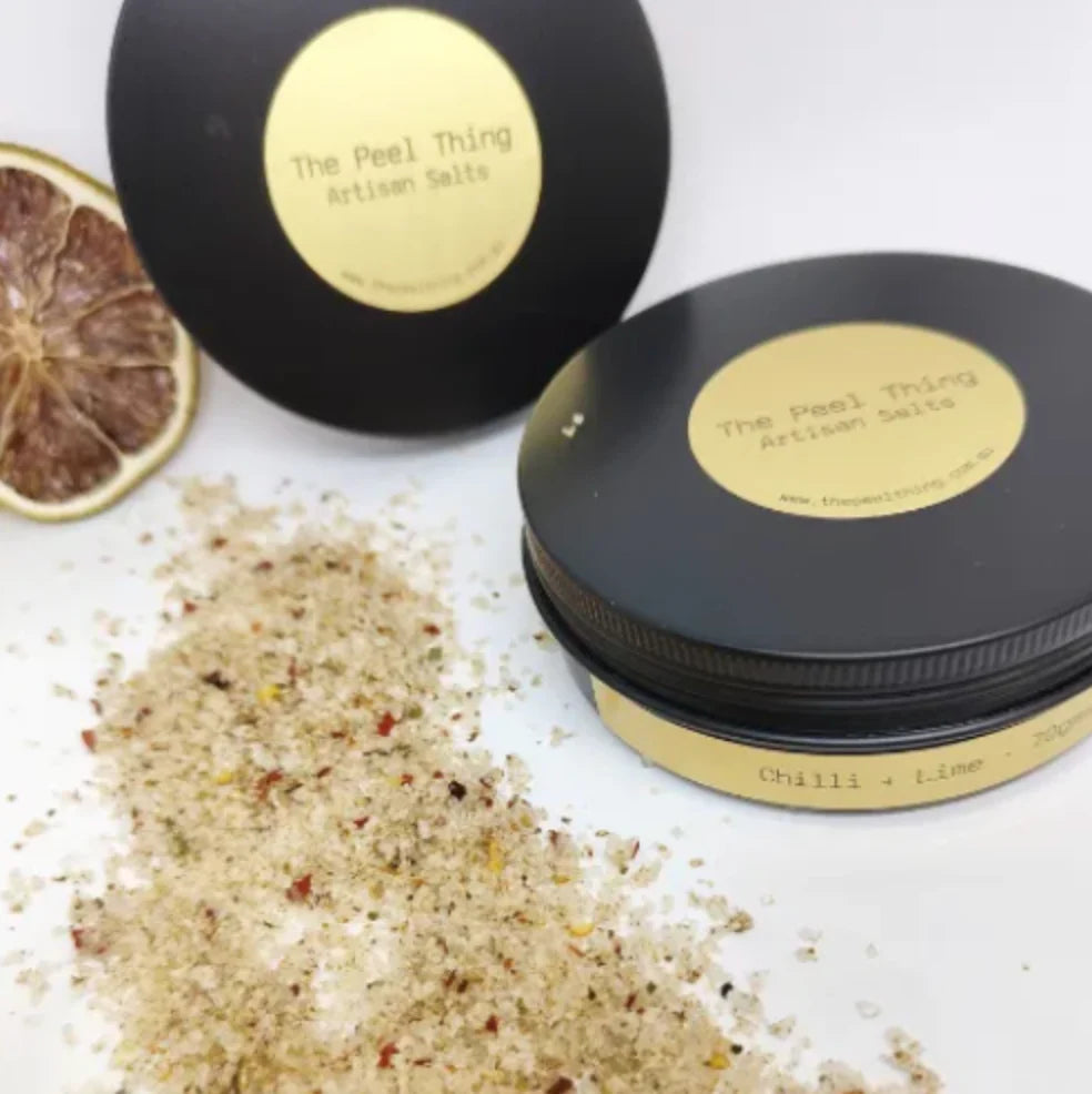 Artisan cocktail Salt - Chilli & Lime by The Peel Thing
