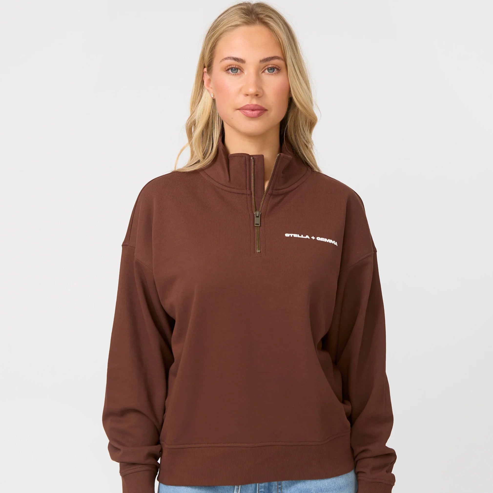 Core 1/4 Zip Sweatshirt by Stella + Gemma