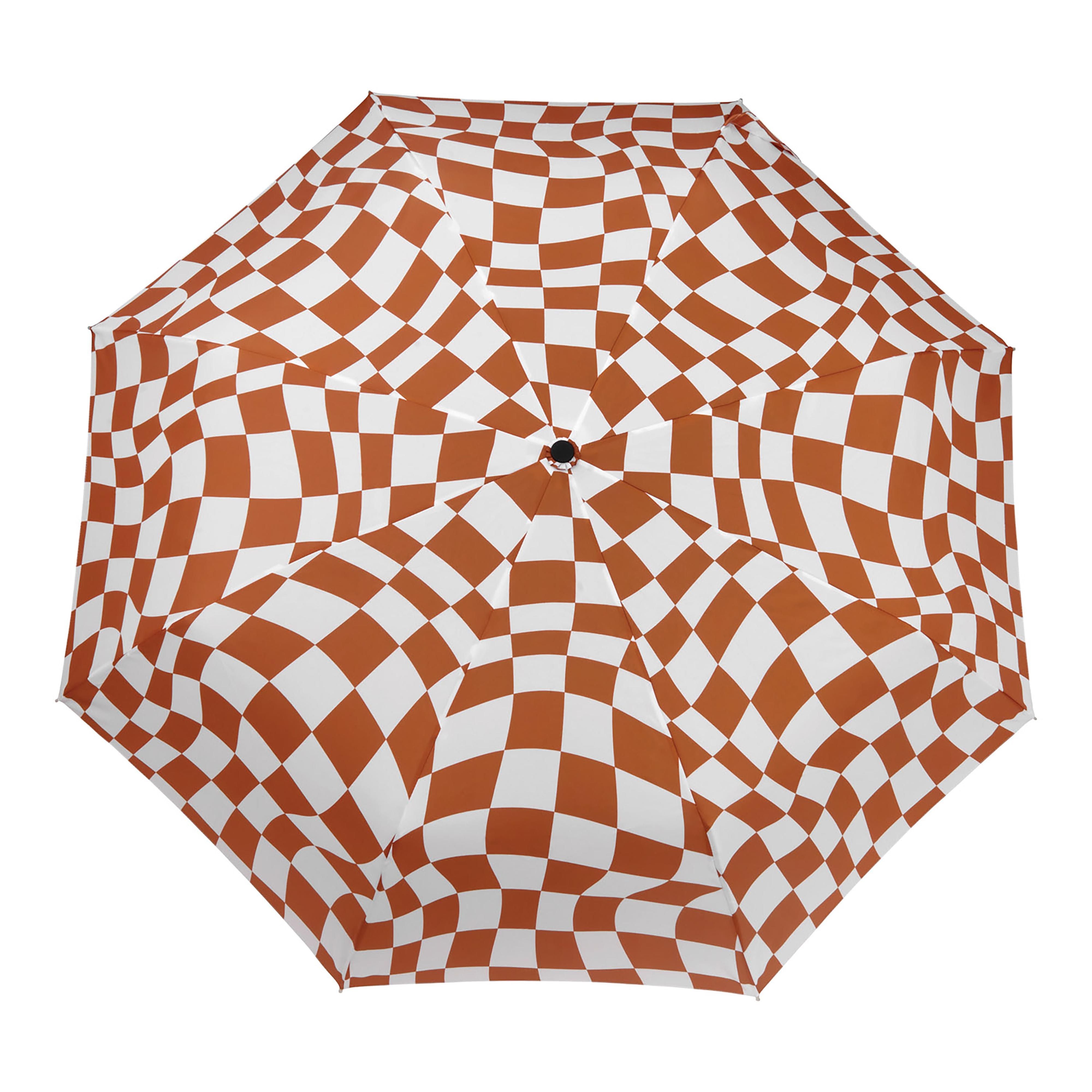 Duck Umbrella Compact (Peanut Butter Checks) by Original Duckhead
