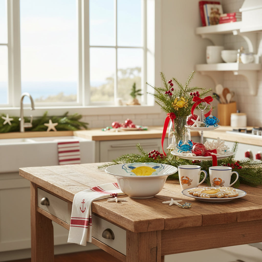 Shack Crab Ceramic Bowl 16x6.5cm by Coast to Coast