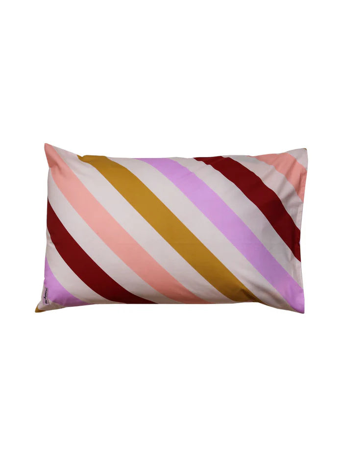 Crimson Maypole Standard Pillowcase set by Mosey Me