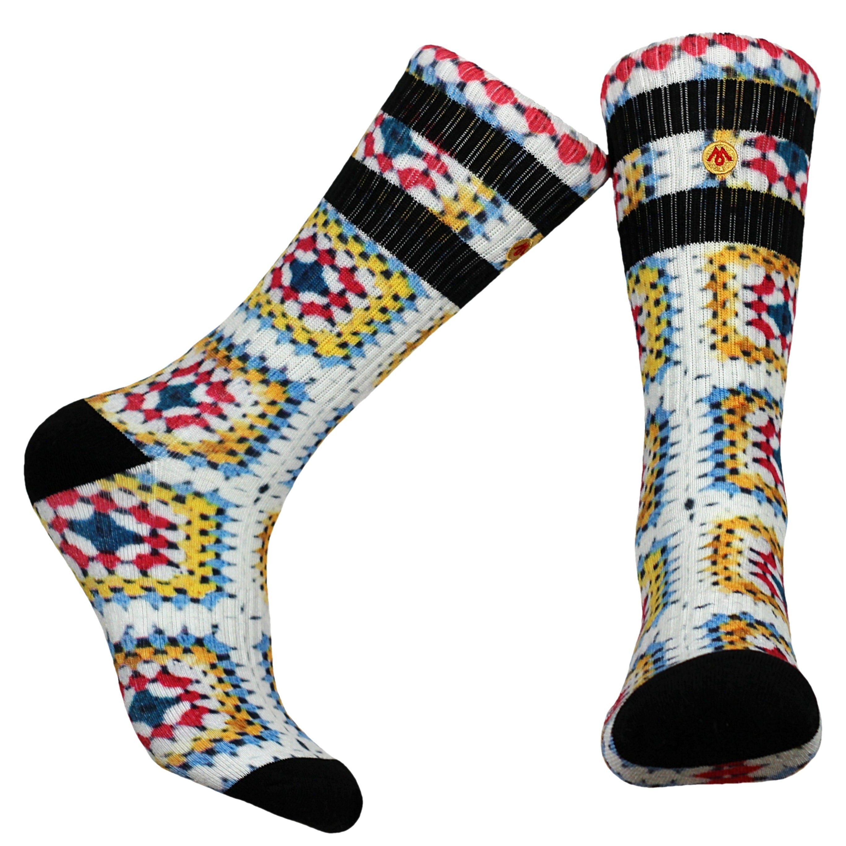 Crochet socks by Mennie