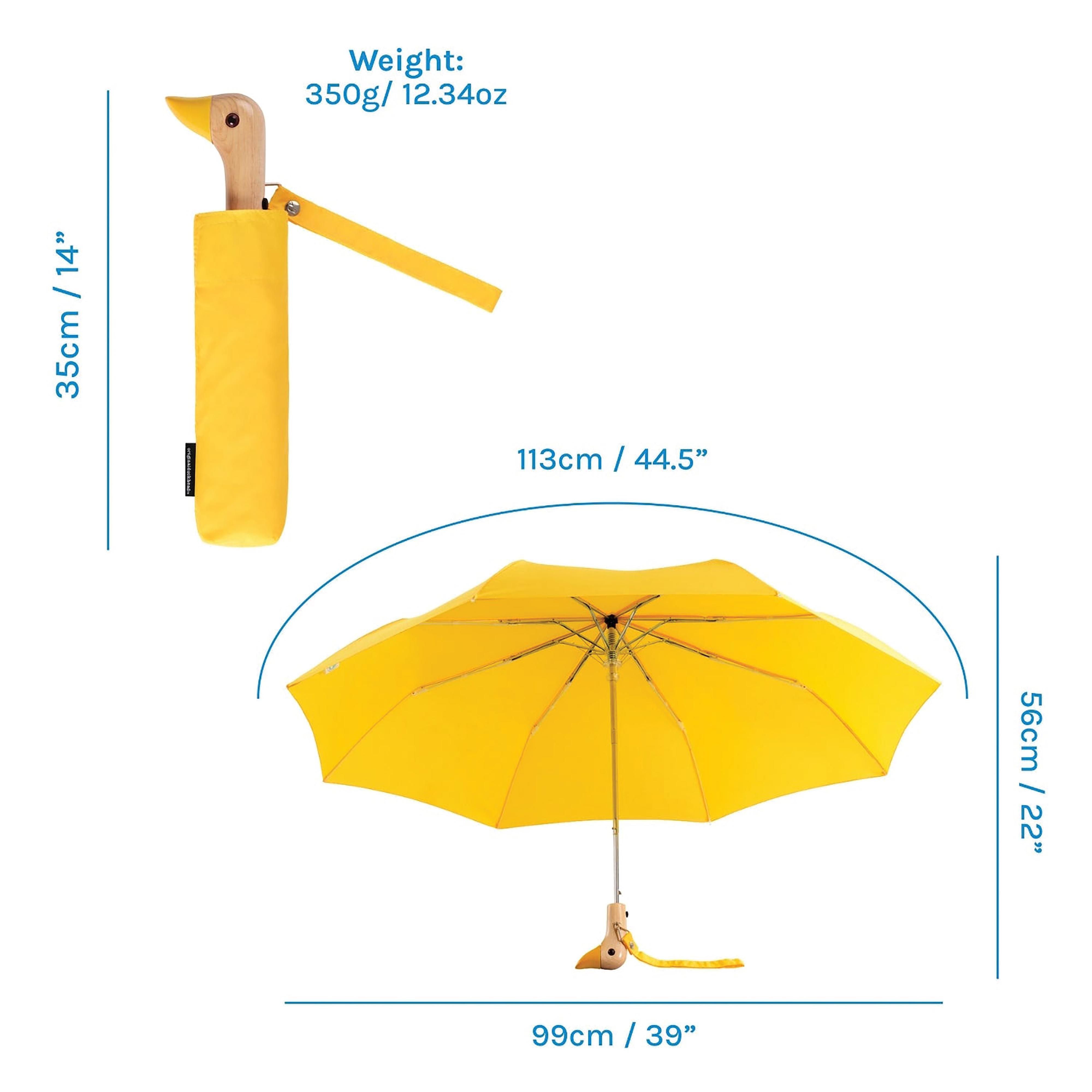 Duck Umbrella Compact (Yellow) by Original Duckhead