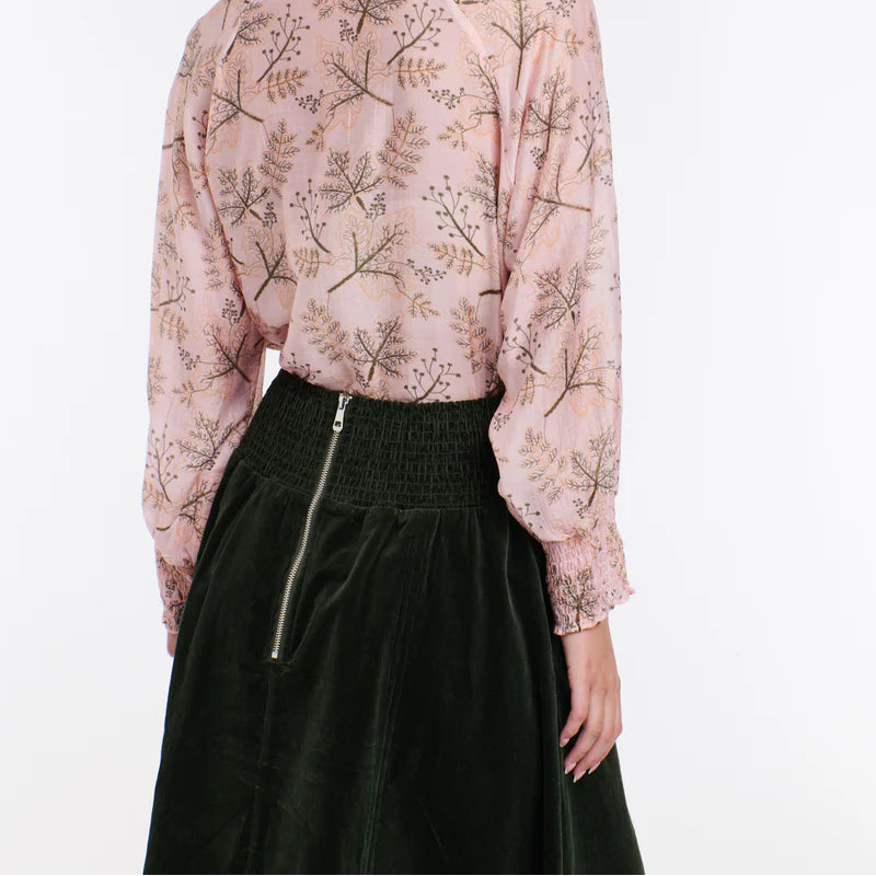Dakota cord skirt by 365 Days - Hunter Green