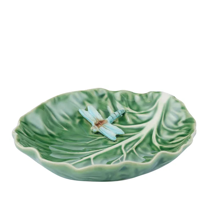 Libellule Ceramic Bowl 18x16.5x4.5cm Grn by Coast to Coast
