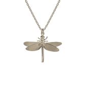 Dragonfly Necklace by Alex Monroe - Silver