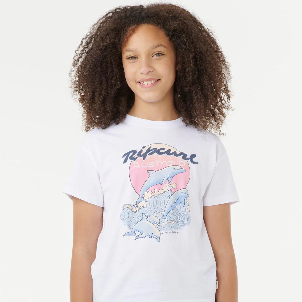 Dolphin relaxed tee by Rip Curl - Girl