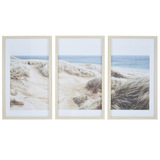 Sand Dune Wall Art 3pc by Emporium