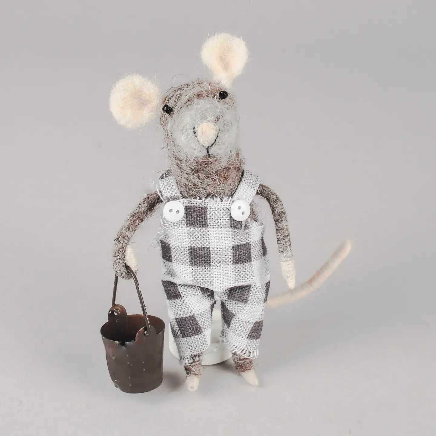 Felt Mouse in Dungarees by Originals International