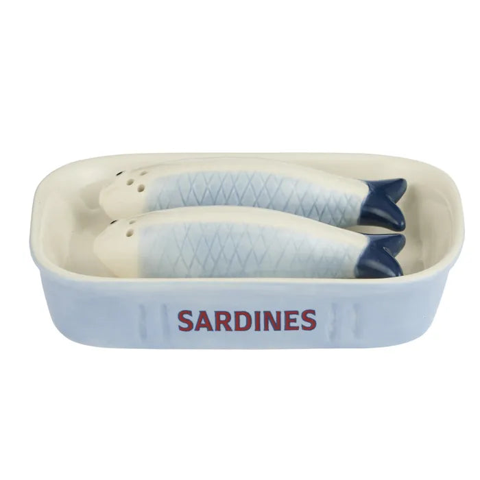 Sardine 3pc Ceramic S&P Set by Coast to Coast