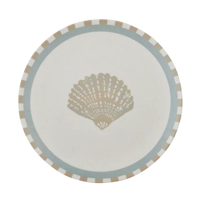 Lorne Bamboo Fibre Plate by Coast to Coast - Blue