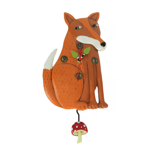 Foraging Fox Clock by Allen Designs