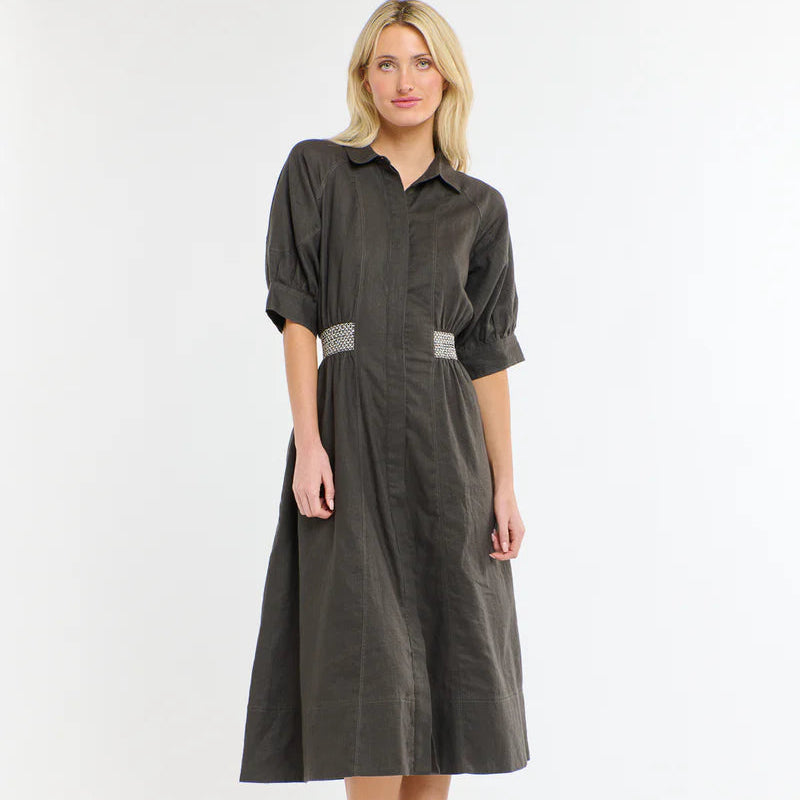 Peggy dress by 365 Days - Carob