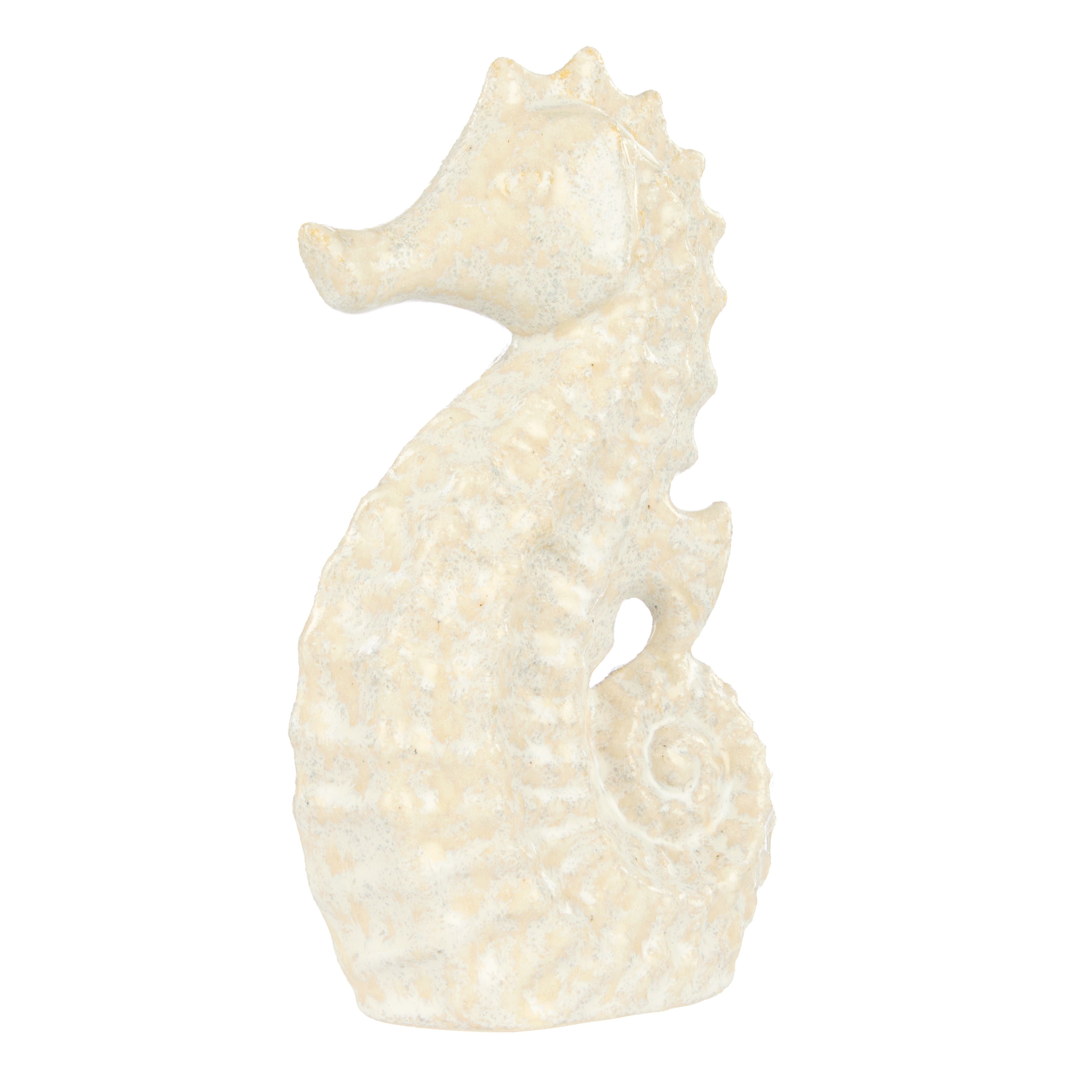 Ceramic Seahorse Sculpture by Amalfi