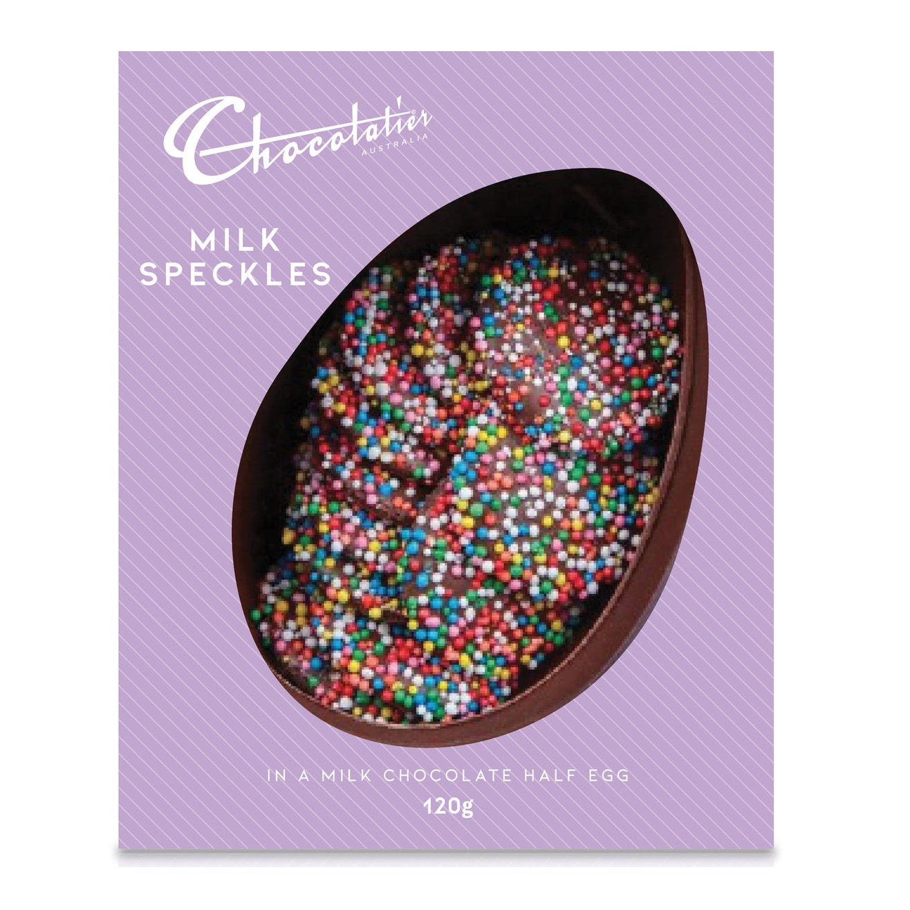 Chocolatier Half Egg Milk with Speckles