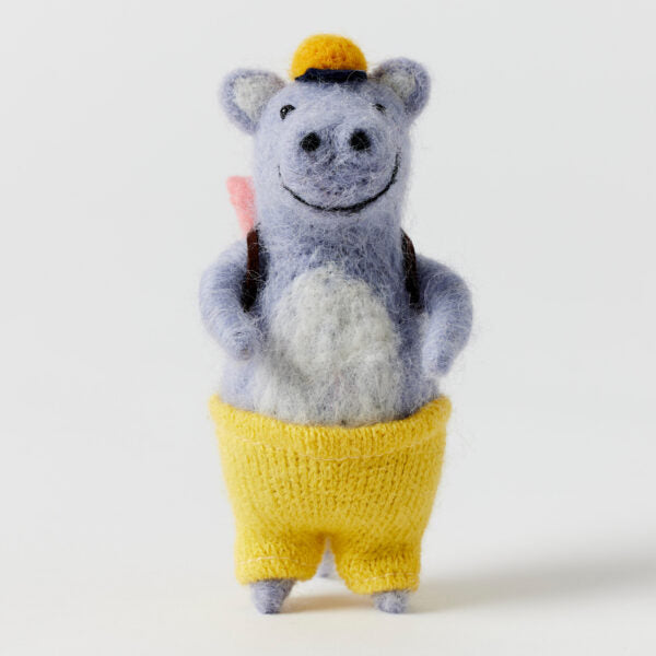 Henry Felt Hippo by Jiggle & Giggle