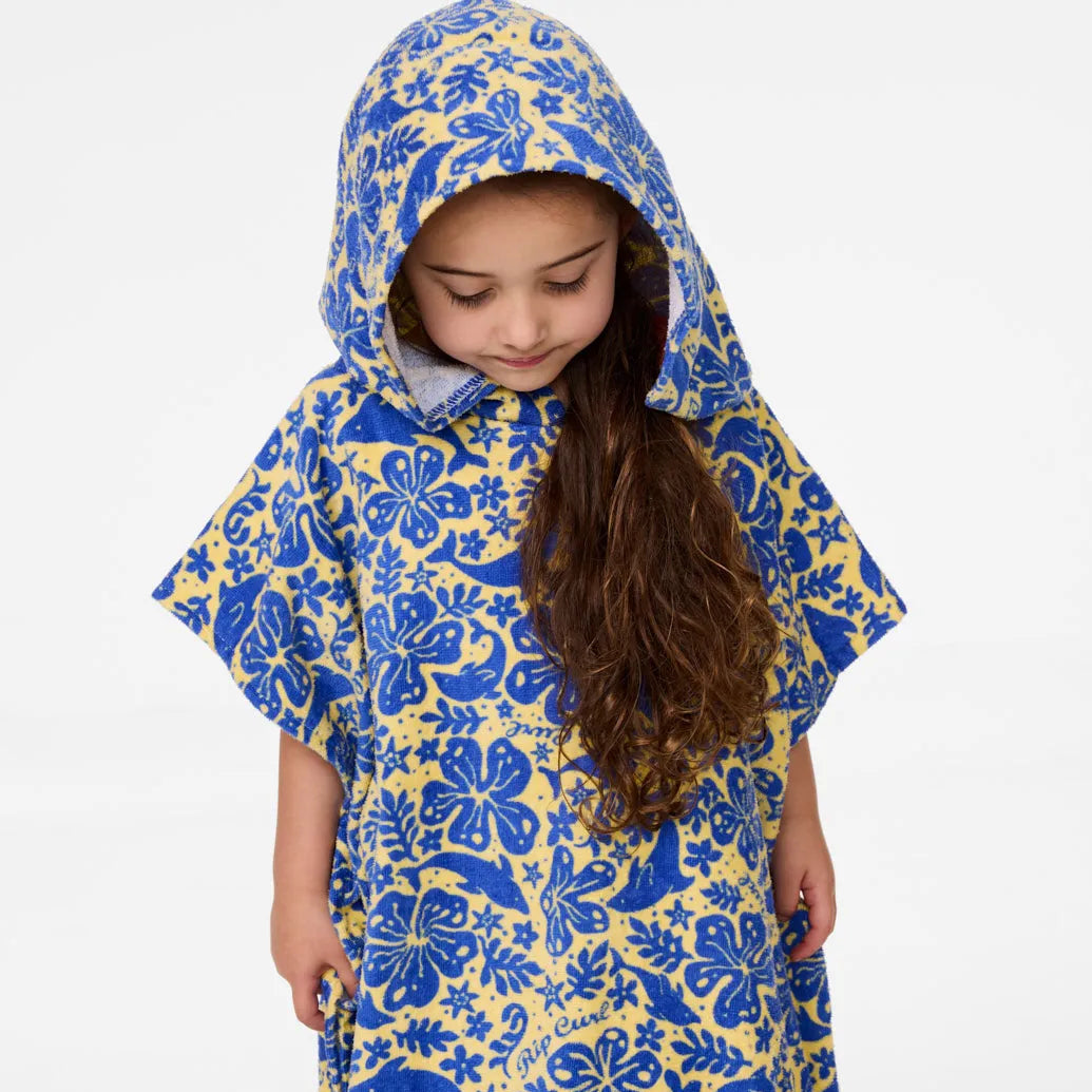 Mixed cotton Hooded towel for girl by Rip Curl