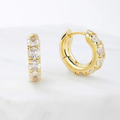 Hope hoop earring by Zafino