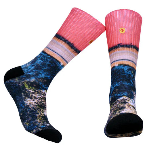 Hutt Lagoon socks by Mennie