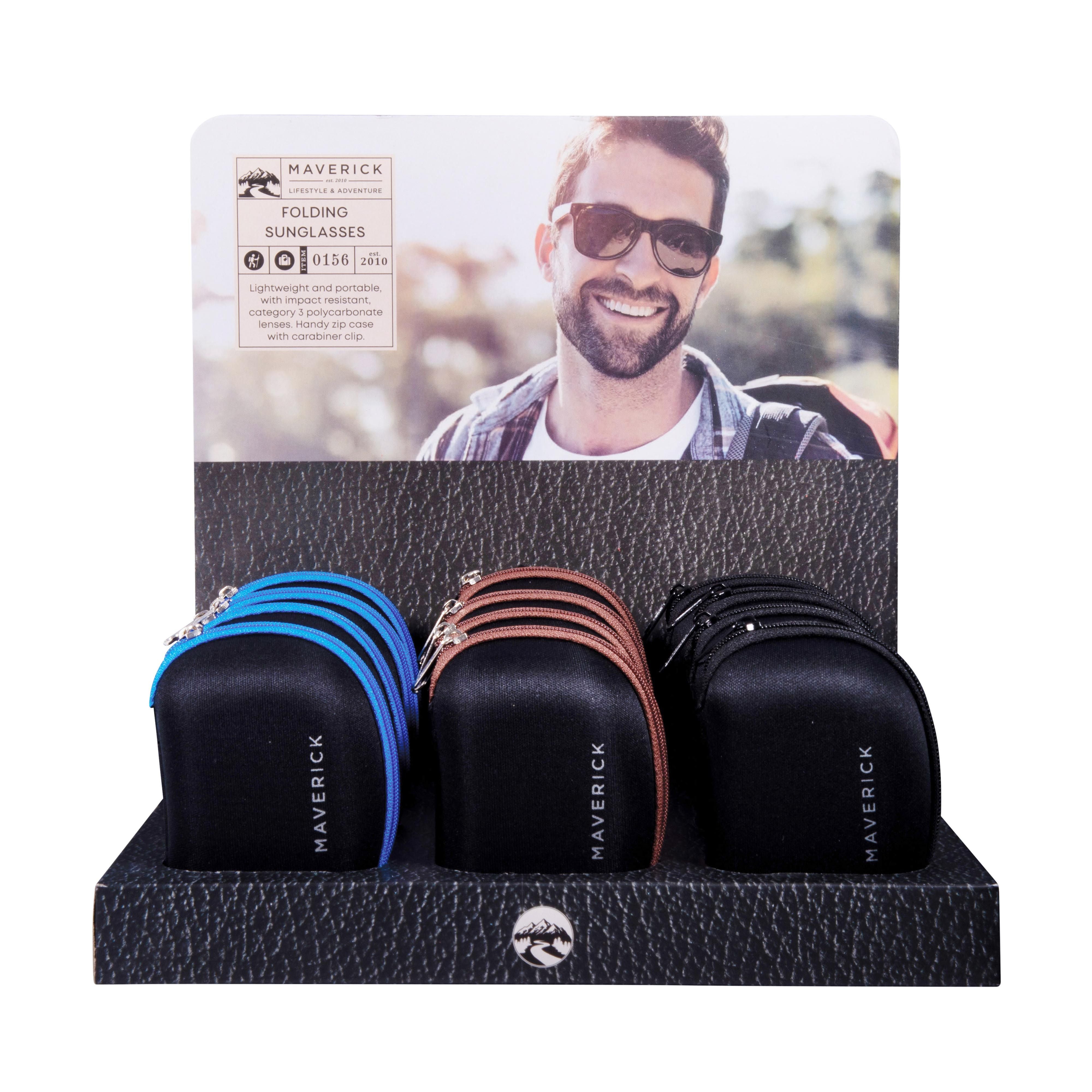 Folding Sunglasses by Maverick