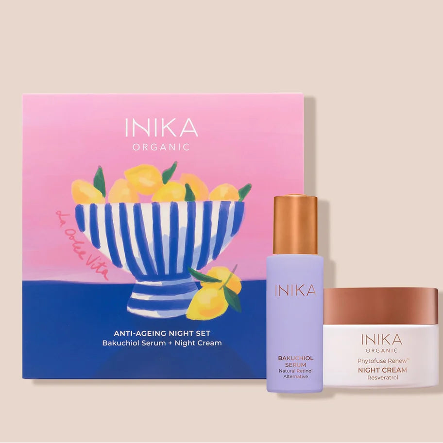 INIKA Organic Anti-Ageing Night Set