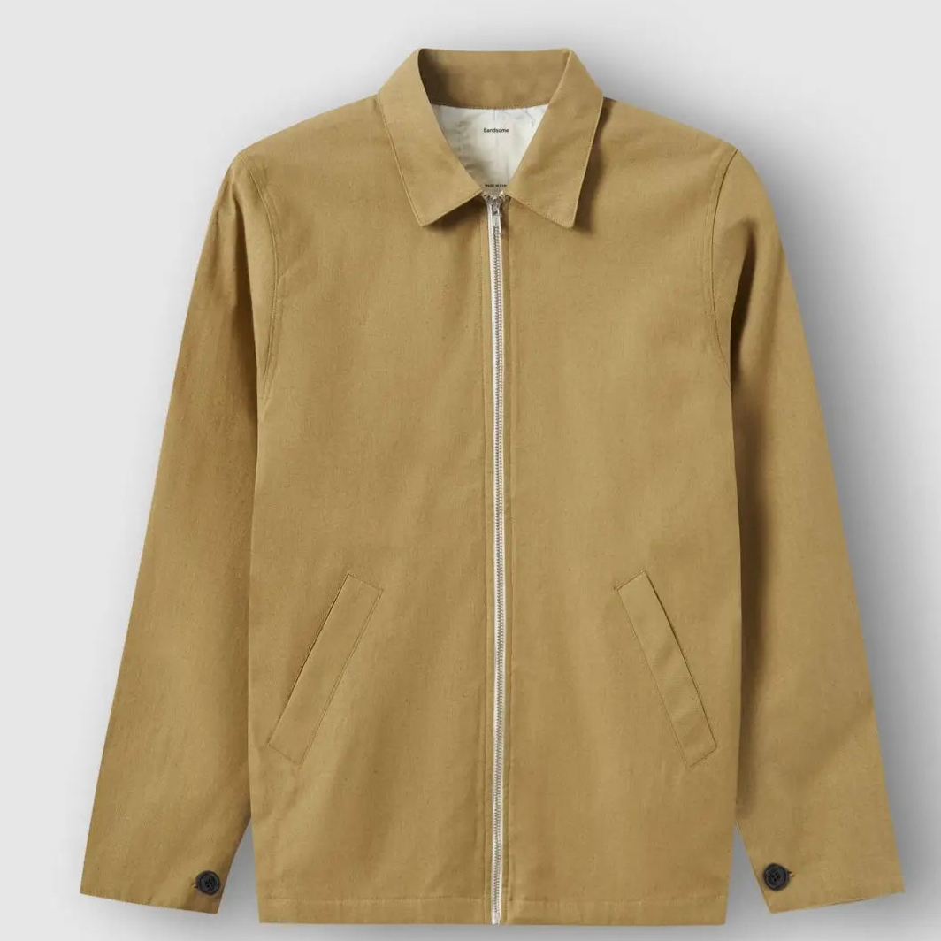 Japanese Canvas Linen Jacket by Bandsome