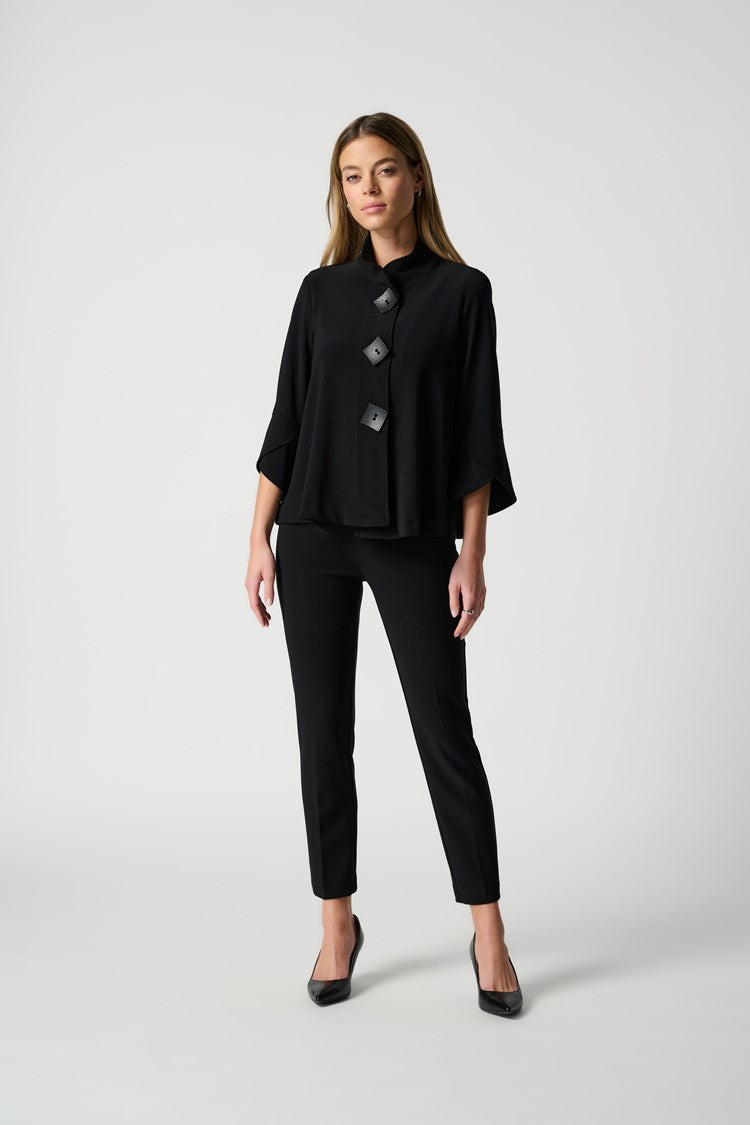 Classic cropped pant by Jospeh Ribkoff - Black