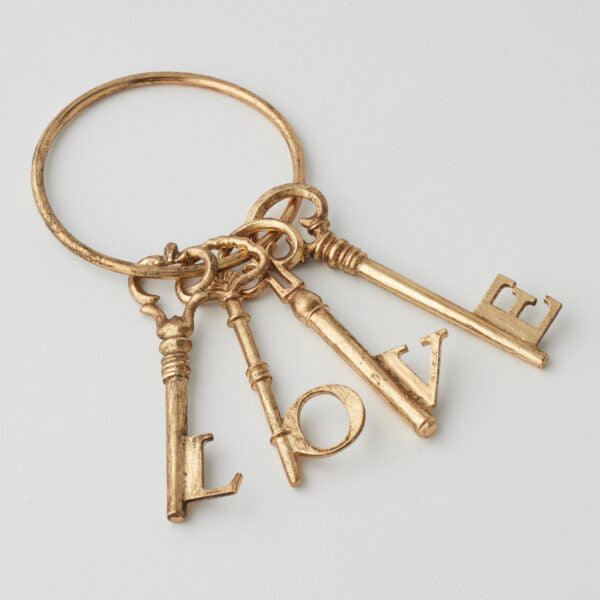 Keys To My Heart Sculpture by Pilbeam Living