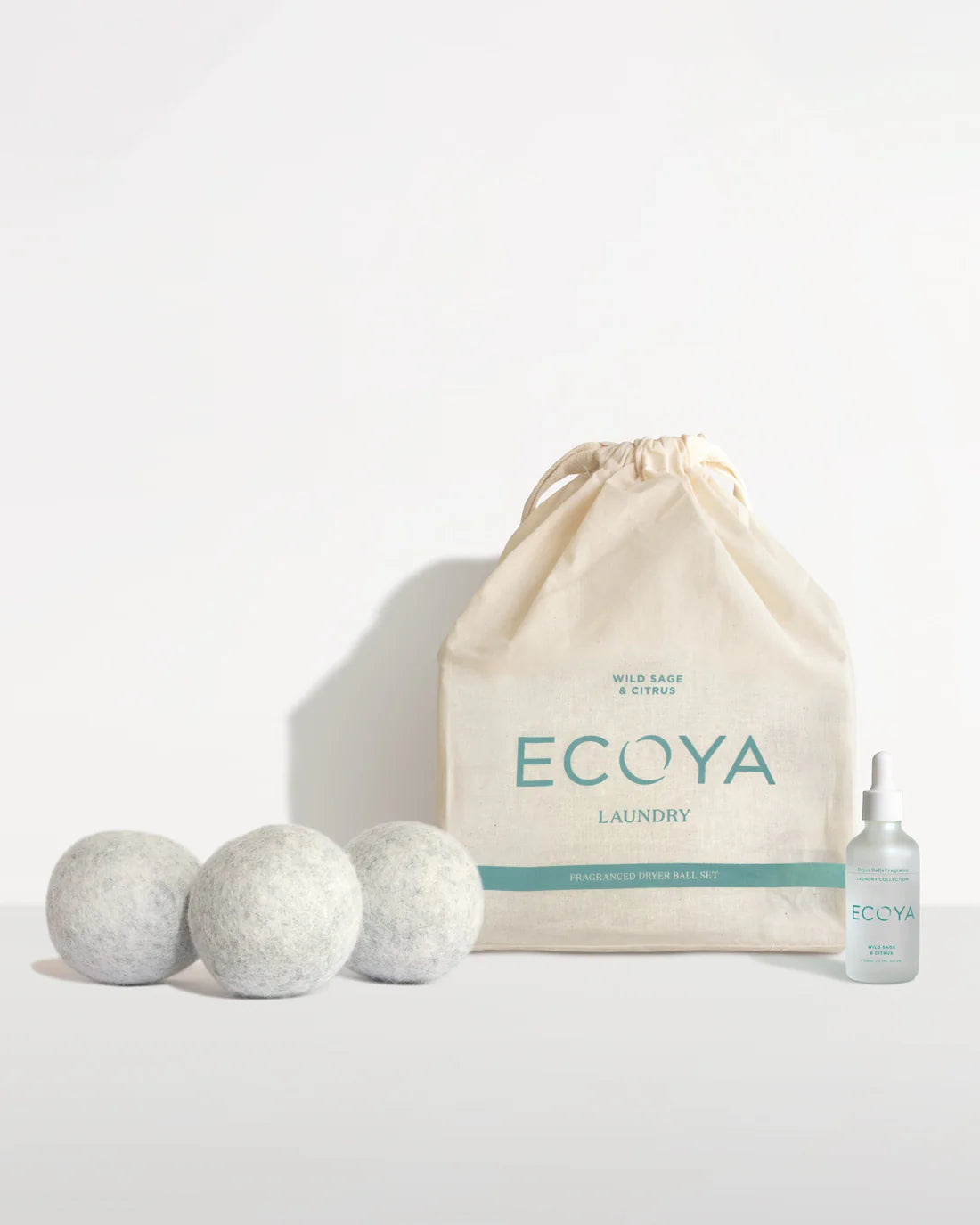 Laundry Dryer Balls by Ecoya - Wild Sage & Citrus