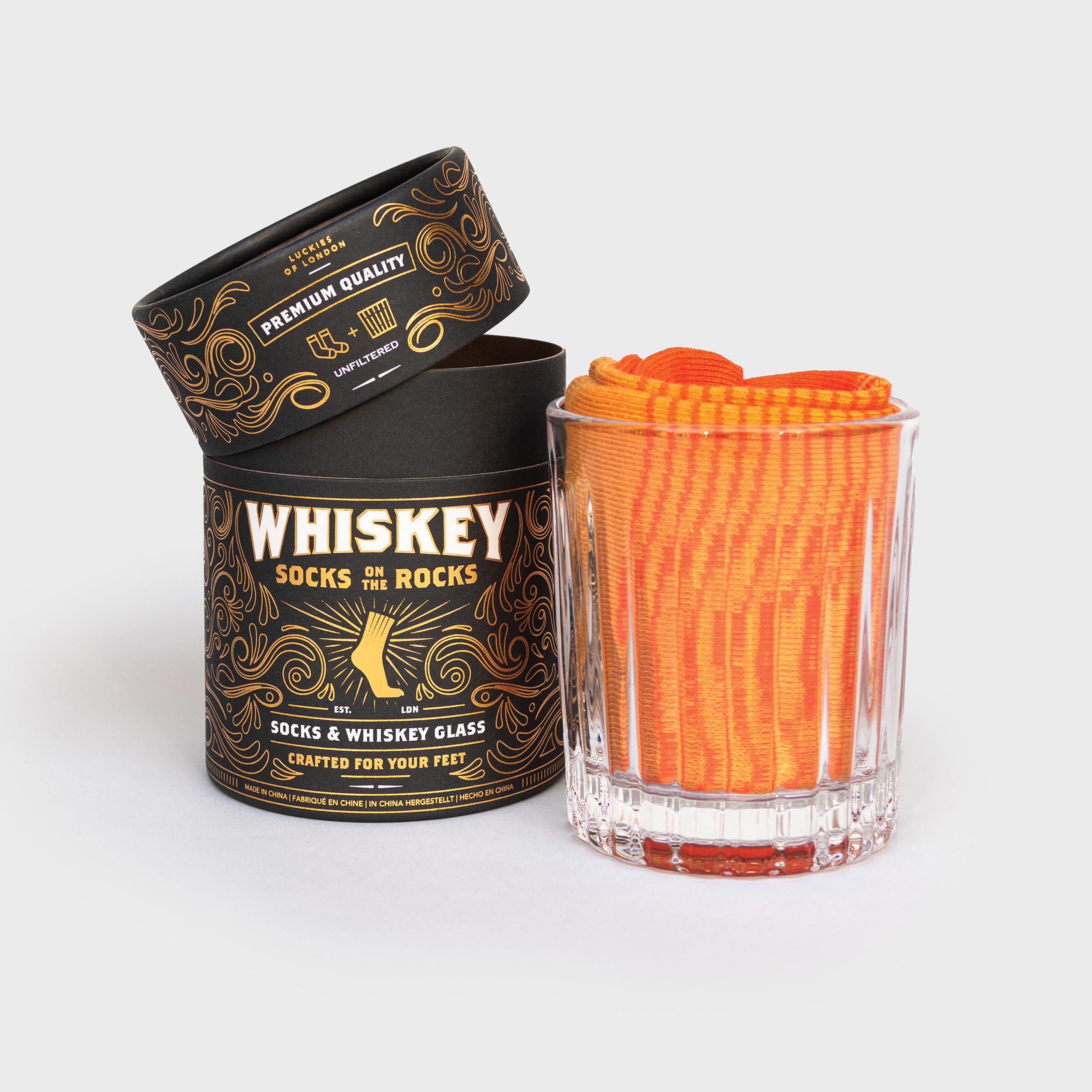 Whisky Socks on the Rocks by Luckies