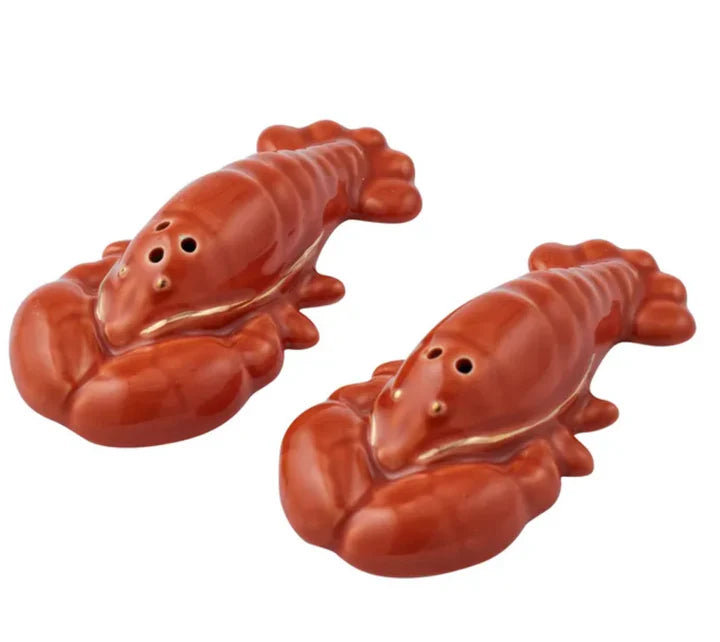 Lobster S/2 Ceramic S&P 10x5x2.5cm by Coast to Coast
