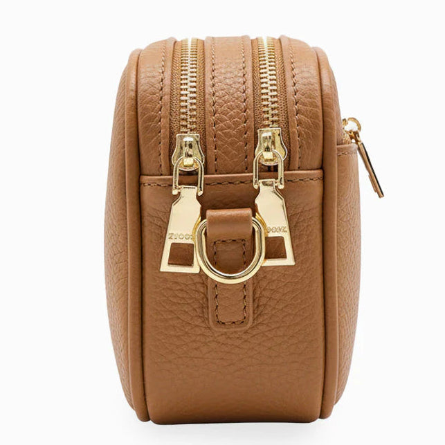 Ruby London Cross Body Bag Tan by Zjoosh